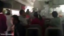 فيديو يحبس الأنفاس يوثق حالة ذعر ركاب الطائرة الإماراتية أثناء اشتعالها