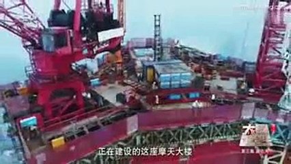 فيديو: "وحش الجدران" الصينية تبني نصف ناطحات سحاب العالم