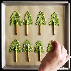 بالفيديو كبك كيك بأعواد شجر الكريسماس