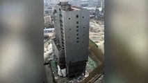 في 10 ثواني: تفجير مبنى عمره 20 عاماً في الصين لهذا السبب