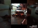 فيديو مفحط سعودي يحطم سيارة رولز رويس