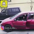 فيديو فتاة تقوم بأغبى حادث سيارة يمكن أن تراه في حياتك