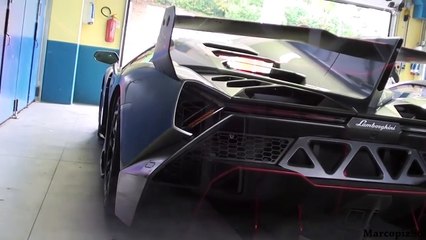 فيديو لمبرجيني فينينو النادرة ترقص على حلبة في جو ممطر!