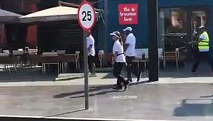 الأميرة هيا بنت الحسين تشارك في مسيرة دبي للمشي للتوعية بمرض السكري