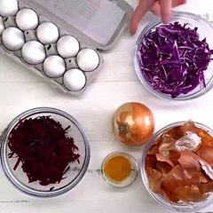 بالفيديو طرق طبيعية لتلوين البيض لعيد الفصح وشم النسيم