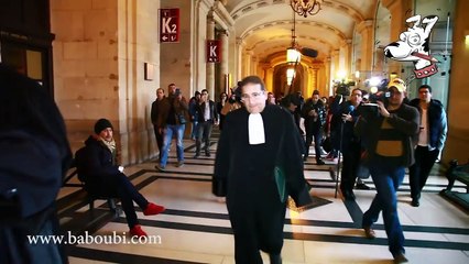 شاهدوا لقطات من محاكمة سعد المجرد وسط انهيار والده