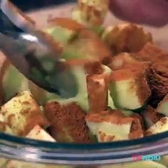 بالفيديو طريقة تحضير خبز التفاح بالقرفة