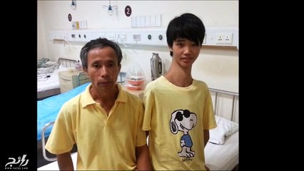 مراهق صيني بعنق زرافة.. شاهدوه في هذا الفيديو