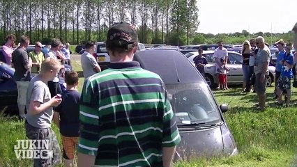 فيديو عمليات قطر سيارات تمت بشكل خاطئ والنتيجة متوقعة!