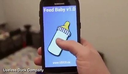 فيديو أحدث وأفشل اختراع لإطعام الأطفال الرضع