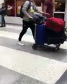فيديو كلب يستقبل صاحبه في مطار بيروت بالأحضان والقبل
