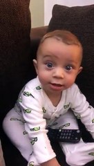 فيديو رد فعل Saad Junior عندما سمع أغنية خاله سعد رمضان "مين قدك"