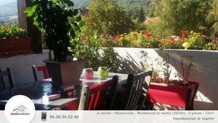 A vendre - Maison/villa - Montbonnot st martin (38330) - 4 pièces - 72m²