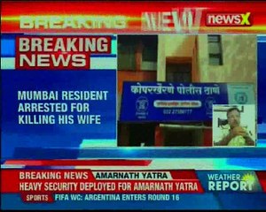 Murder over suspicion of an extramarital affair, Dharma Gowda hit his wife with iron rod