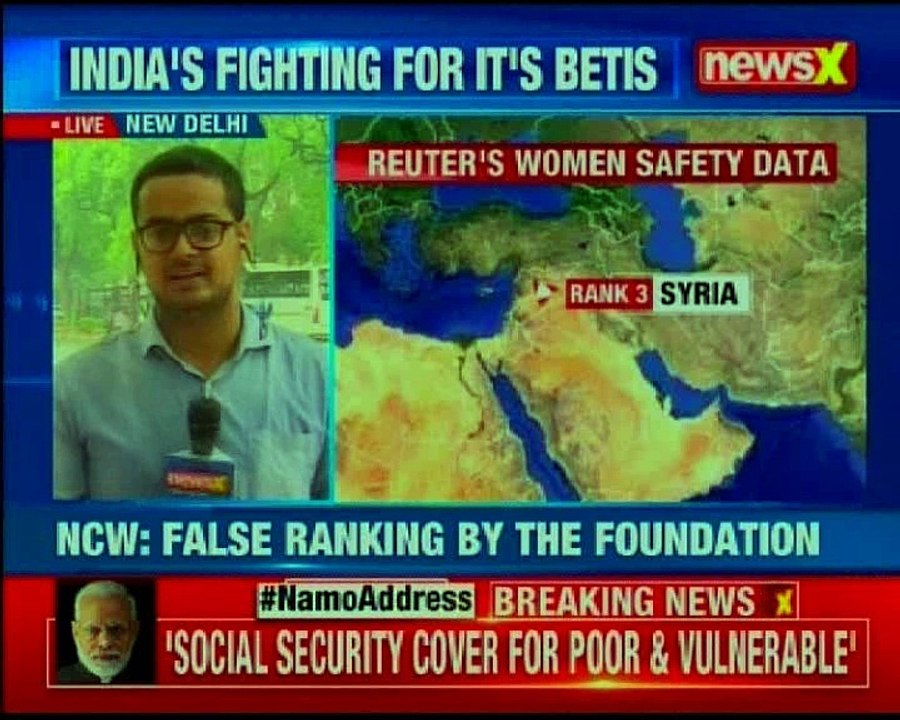 Reuters ranked India 'most dangerous' for women; NCW rejects survey, says 'faulty methodology'