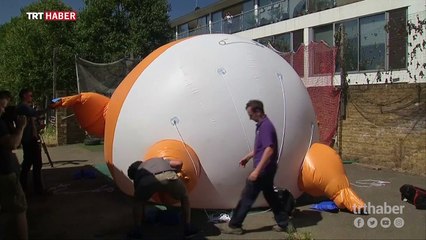 ABD Başkanı Trump'ı balon bebekli protesto bekliyor
