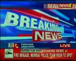 Chartered plane crashes in Mumbai; fire brigade, Mumbai police team rush to spot