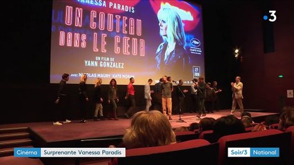 Vanessa Paradis revient au cinéma avec "Un couteau dans le cœur"
