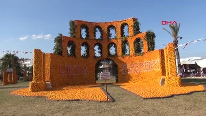 Antalya Finike Portakal Festivali Başladı
