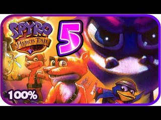 Spyro: A Hero's Tail Walkthrough Part 5 (PS2, Gamecube, XBOX) 100% Coastal Remains