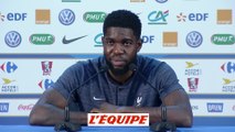 Umtiti «Il n'y a que la qualif» - Foot - CM 2018 - Bleus