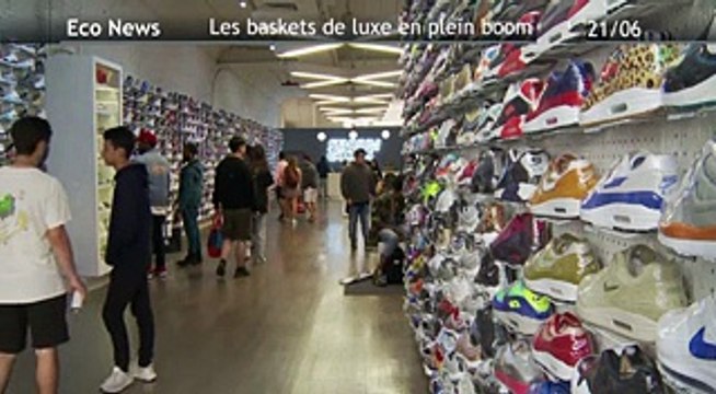 Les baskets de luxe: un marché en plein boom 21/06/18