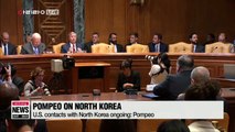 U.S. top diplomats comment on on-going denuclearization