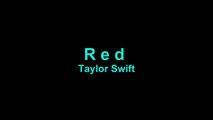 Taylor Swift Red Karaoke Version Video Dailymotion