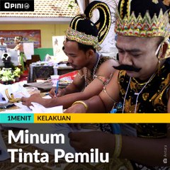 #1MENIT | Minum Tinta Pemilu