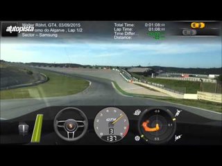 Demostración de la app Porsche Track Precision