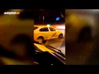 Un taxista kamikaze siembra el terror en Madrid