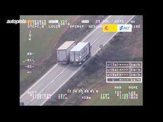 Las últimas pilladas del radar Pegasus de la DGT