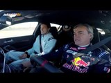 Carlos Sainz, profesor de Pablo Carreño en un Peugeot 308 GTI