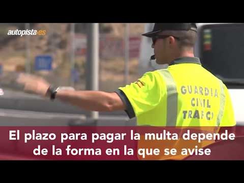 Cuánto tiempo tarda en llegar una multa de tráfico y cómo recurrir