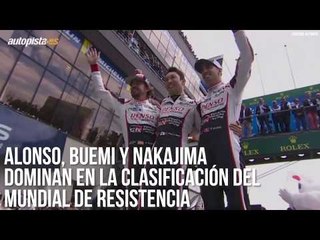 Toyota y Alonso ganan en la 24 Horas de Le Mans