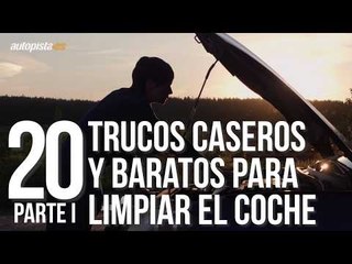 20 trucos caseros y baratos para limpiar el coche (1ª parte)