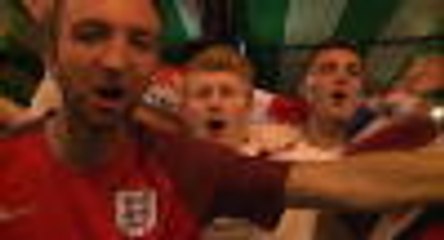 Download Video: 'It's coming home!' - England fans optimistic ahead of Belgium clash