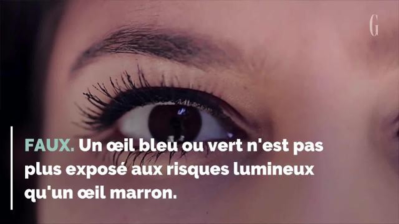Vrai/faux des yeux au soleil