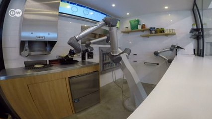Geleneksel pizza ustalarına meydan okuyan robotlar