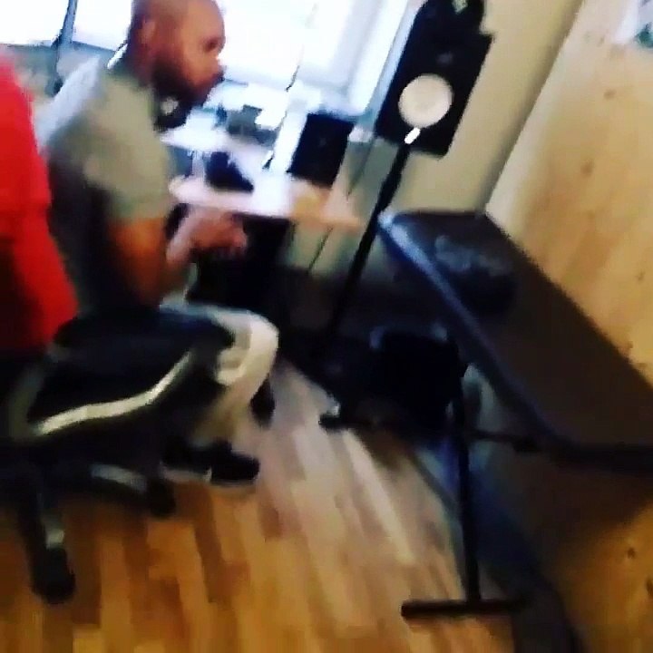 Gambia most wanted Dancehall Artist Stony vybz chilling with TWG in Germany - Stony vybz