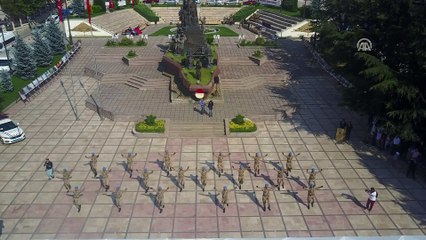 Komandolardan halk oyunları gösterisi - KASTAMONU