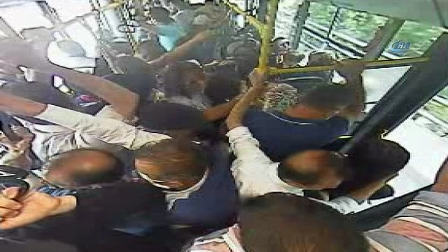 Başkent'te Kumbara Operasyonu... Önce otobüs kamerasına ardından polise yakalandı