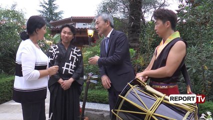 Report TV - Tiranë, artistët japonezë koncert me dy instrumente të rralla
