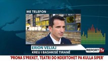 Arrihet marrëveshja me artistë, Veliaj për Report TV: Teatri do jetë pa kullë