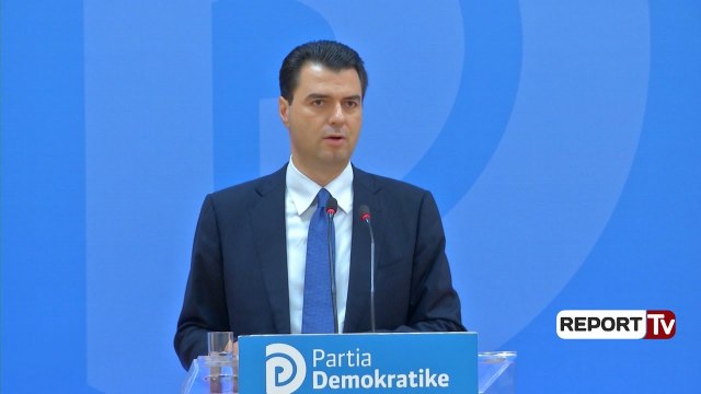 Report Tv - Negociatat në 2019, Basha: Përballje, do të çlirojmë Shqipërinë nga Rama