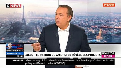 EXCLU - Jérôme Fouqueray, DG de W9: "Bertrand Chameroy ne fait plus partie de notre chaîne depuis plusieurs mois" - VIDEO