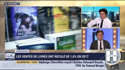Culturama: Les ventes de livres ont reculé de 1,6% en 2017 - 28/06