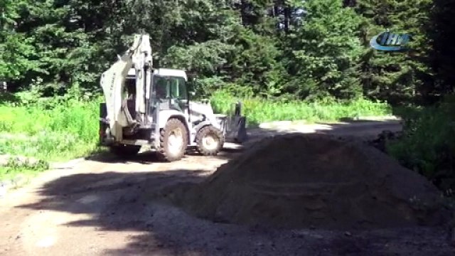 Gölcük Tabiat Parkı’na 25 bungalov ev inşa ediliyor