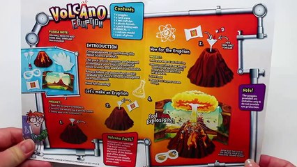 Expérience fun à tester ! Comment faire une éruption de volcan  Test jouet !┃Reva ytb