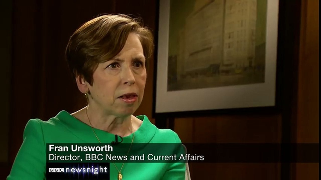 BBC's Fran Unsworth on gender and pay - BBC Newsnight